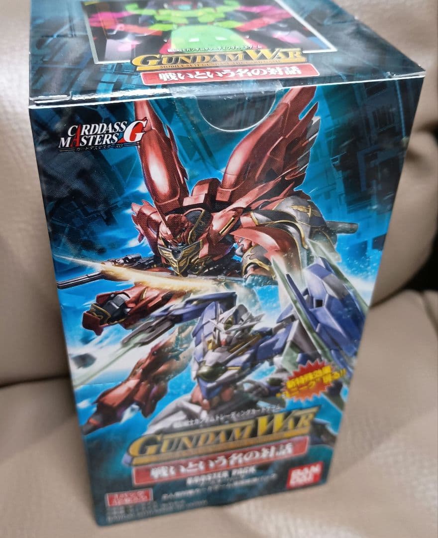 ガンダムウォー 未開封ブースター2箱と未開封スターター3箱のセット S
