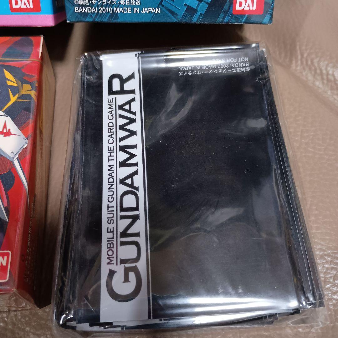 ガンダムウォー 未開封ブースター2箱と未開封スターター3箱のセット S
