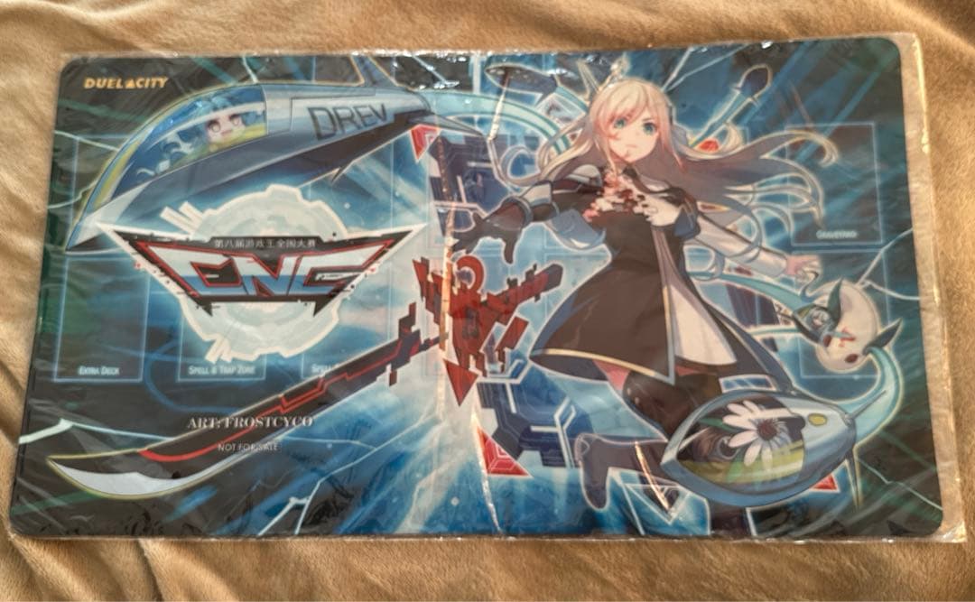 遊戯王OCG 中国版 プレイマット 閃刀姫-レイ CNC -決闘都市 2018