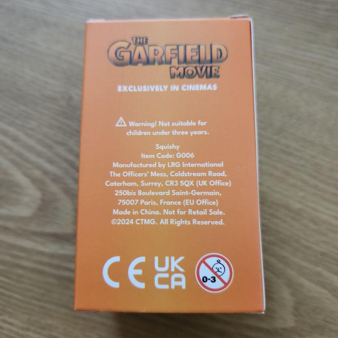 値下げ中 新品 限定品 ガーフィールド スクイージ ぬいぐるみ 約10cm