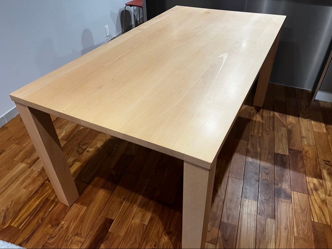 飛騨産業　オーダーダイニングテーブル　侭　ビーチ材　4〜6人用