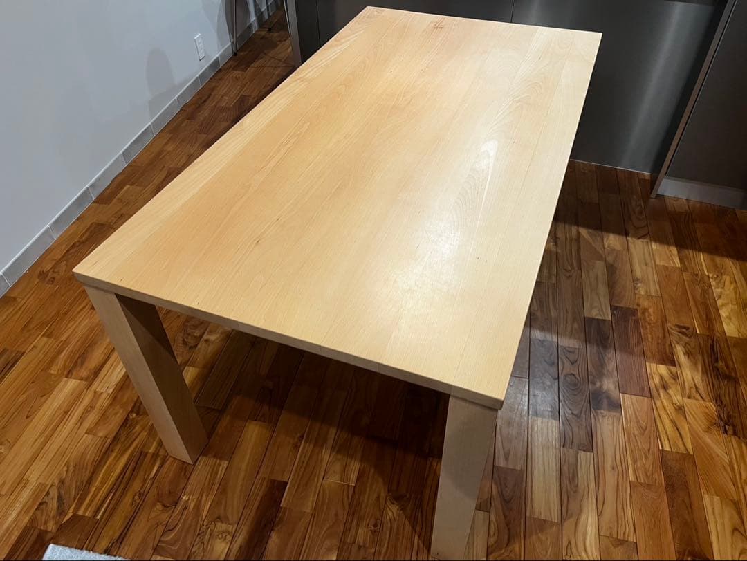 飛騨産業　オーダーダイニングテーブル　侭　ビーチ材　4〜6人用