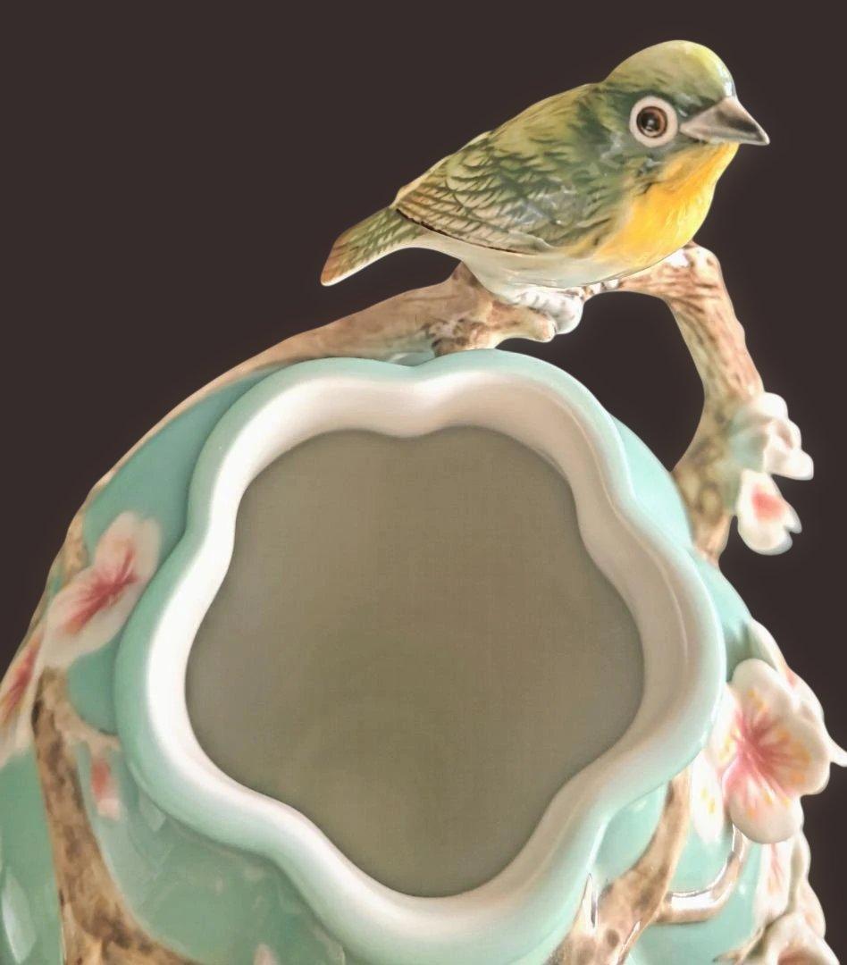 FRANZ フランツ コレクション 花瓶 梅とめじろ - メルカリ