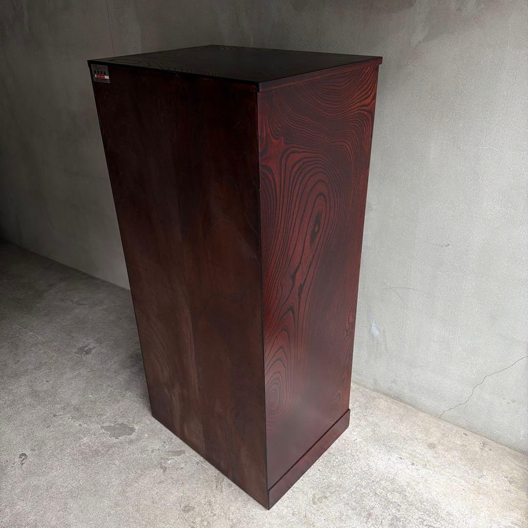 伝統工芸　岩屋堂箪笥　整理箪笥　民芸家具　ケヤキ　欅 抽き出し　6杯