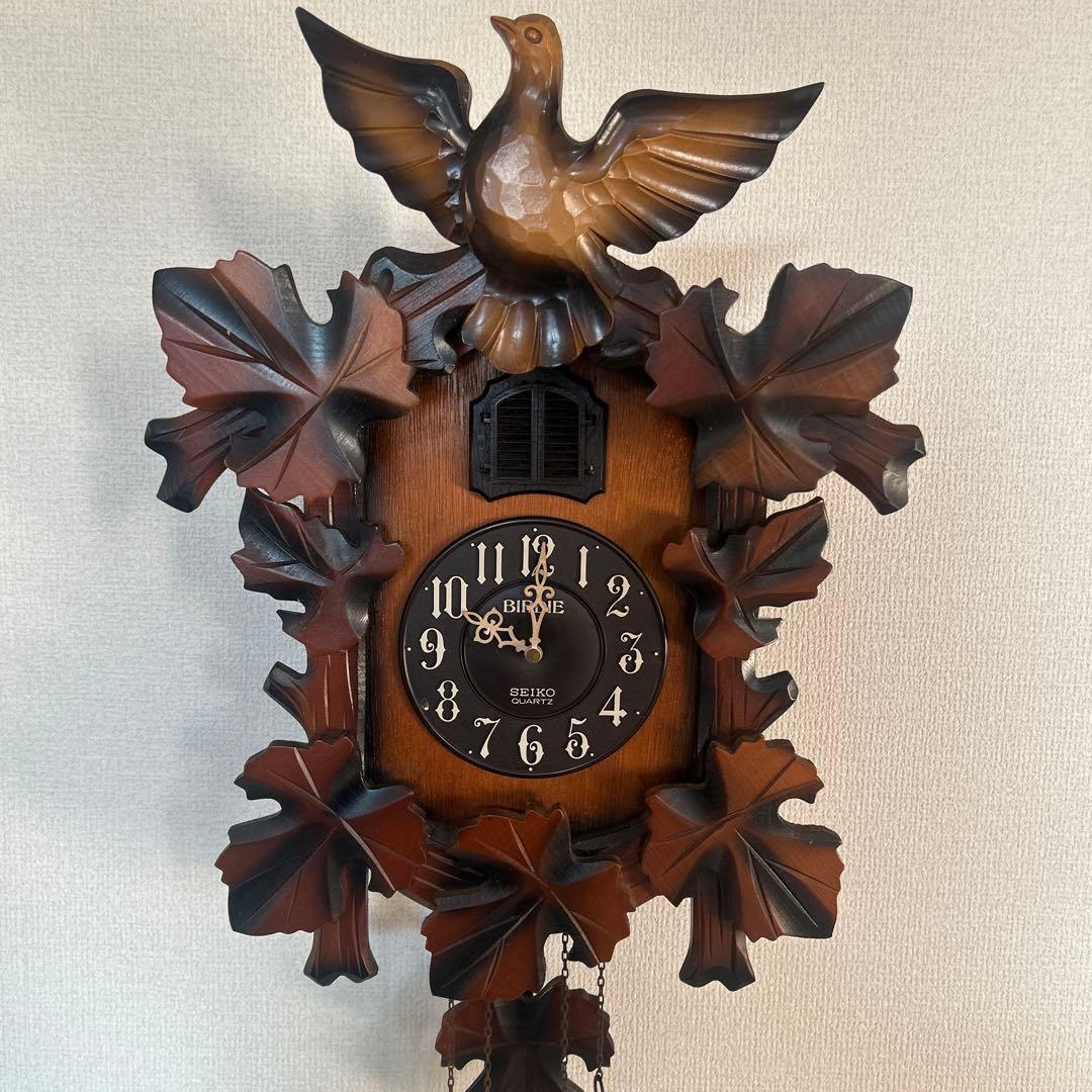 ジャンク品 シチズン 鳩時計 CITIZEN 壁掛け時計 ハト時計