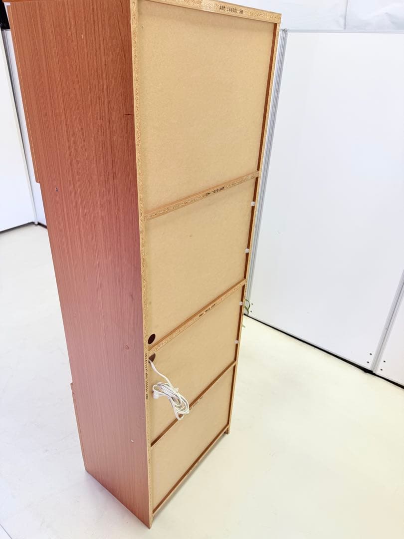 ライトウッド仕上げの　レンジボード スリムタイプ