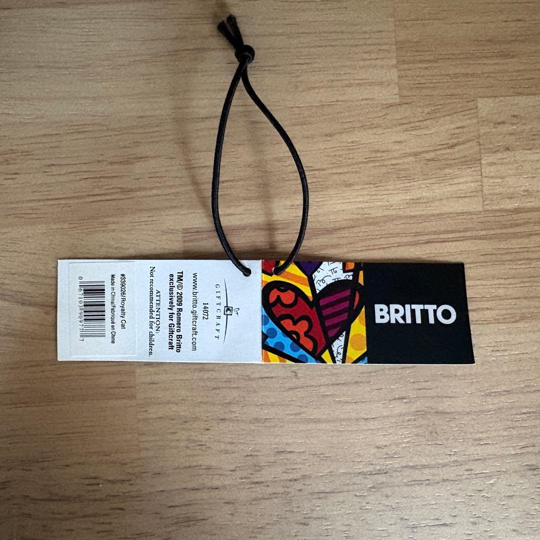 限定 ロメロブリット 猫の置物とコースターのセット