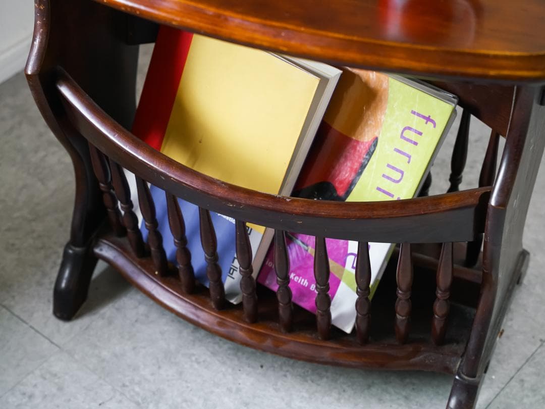 70-80's 柏木工 サイドテーブル/マガジンラック ヴィンテージ