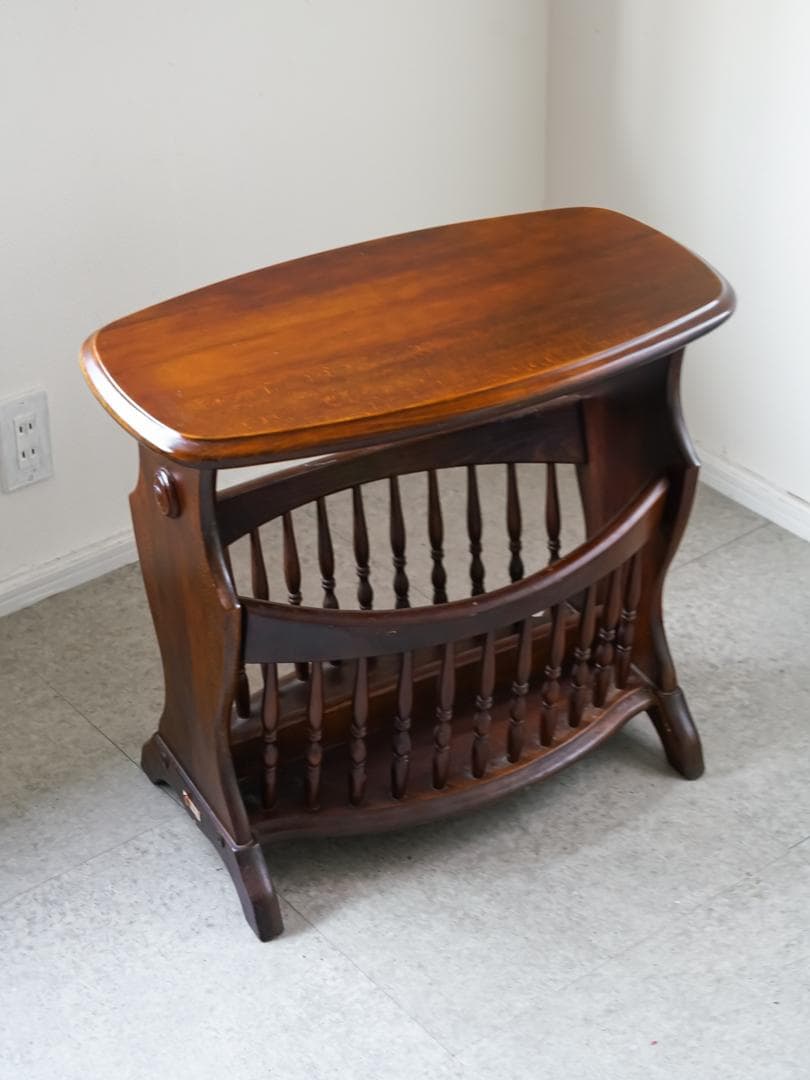 70-80's 柏木工 サイドテーブル/マガジンラック ヴィンテージ