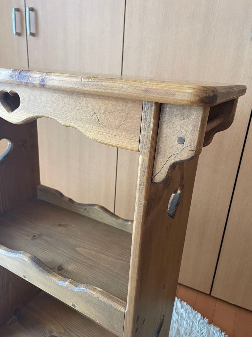 カントリー家具　アンティーク　キッチンワゴン