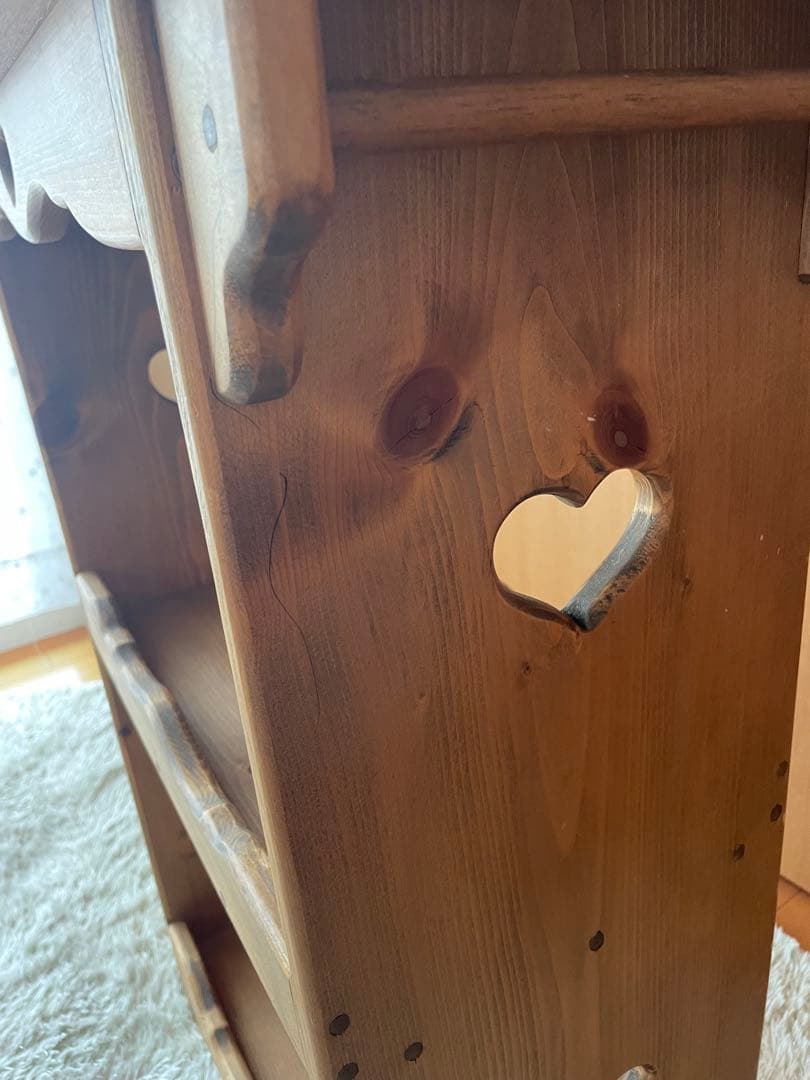 カントリー家具　アンティーク　キッチンワゴン