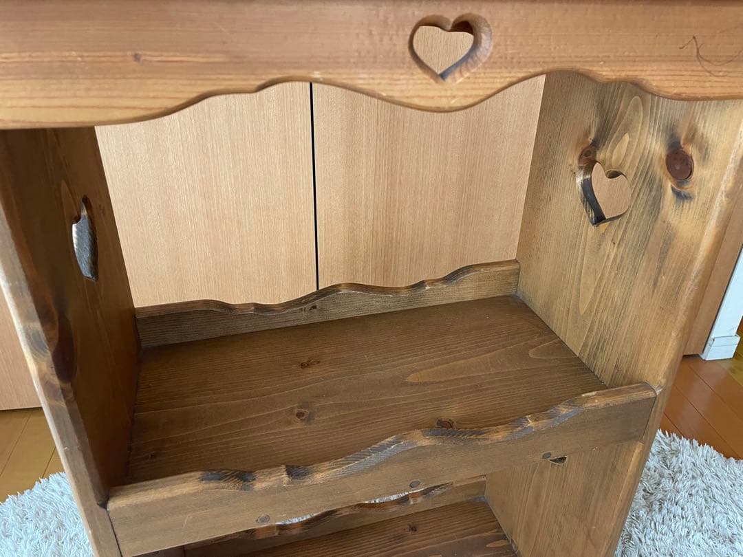 カントリー家具　アンティーク　キッチンワゴン