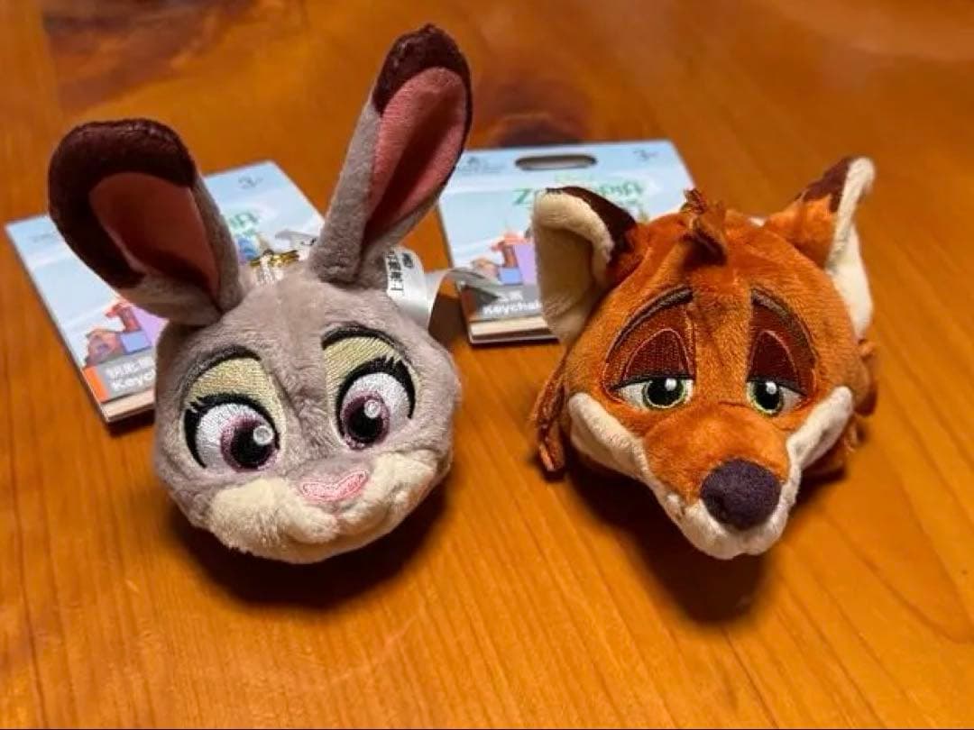 上海ディズニー公式 ズートピア ニック、ジュディ ミニファンキャップ