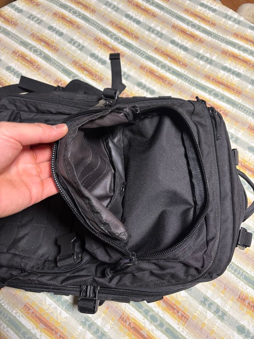 モールシステム バックパック ブラック