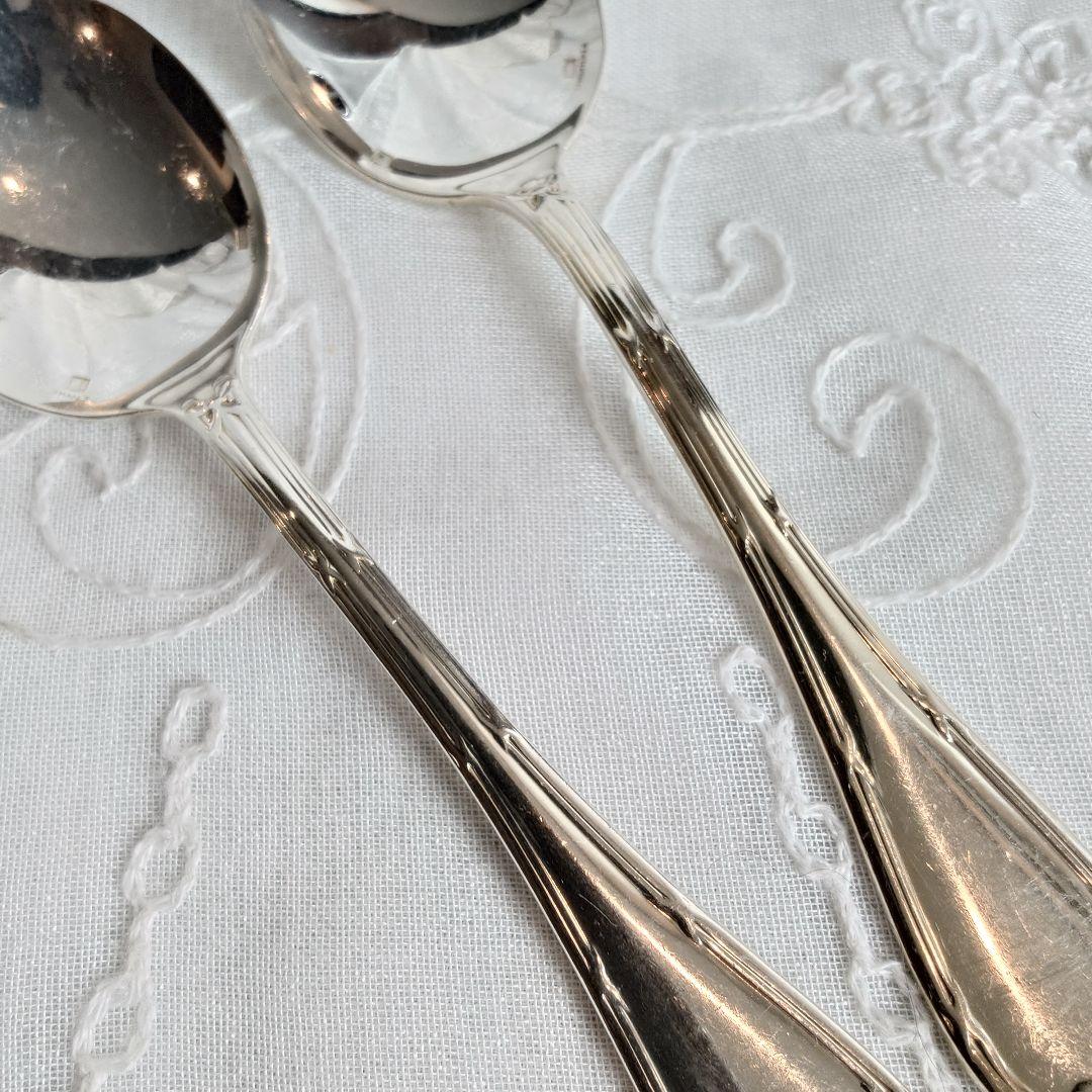 クリストフル　レア　スープスプーン　クリストフルシルバー