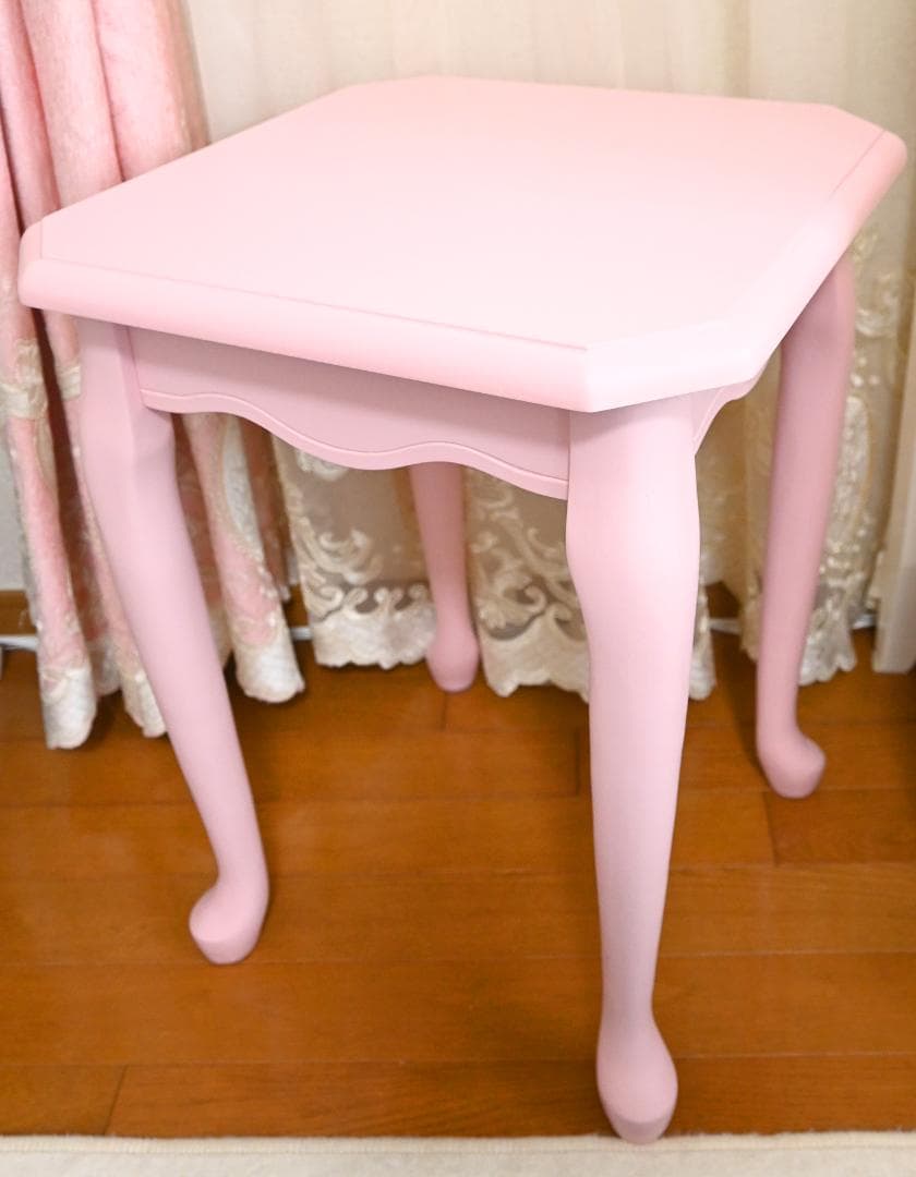 ✧猫脚サイドテーブル ロマンティック アンティーク風 ヨーロピアン クラシカル