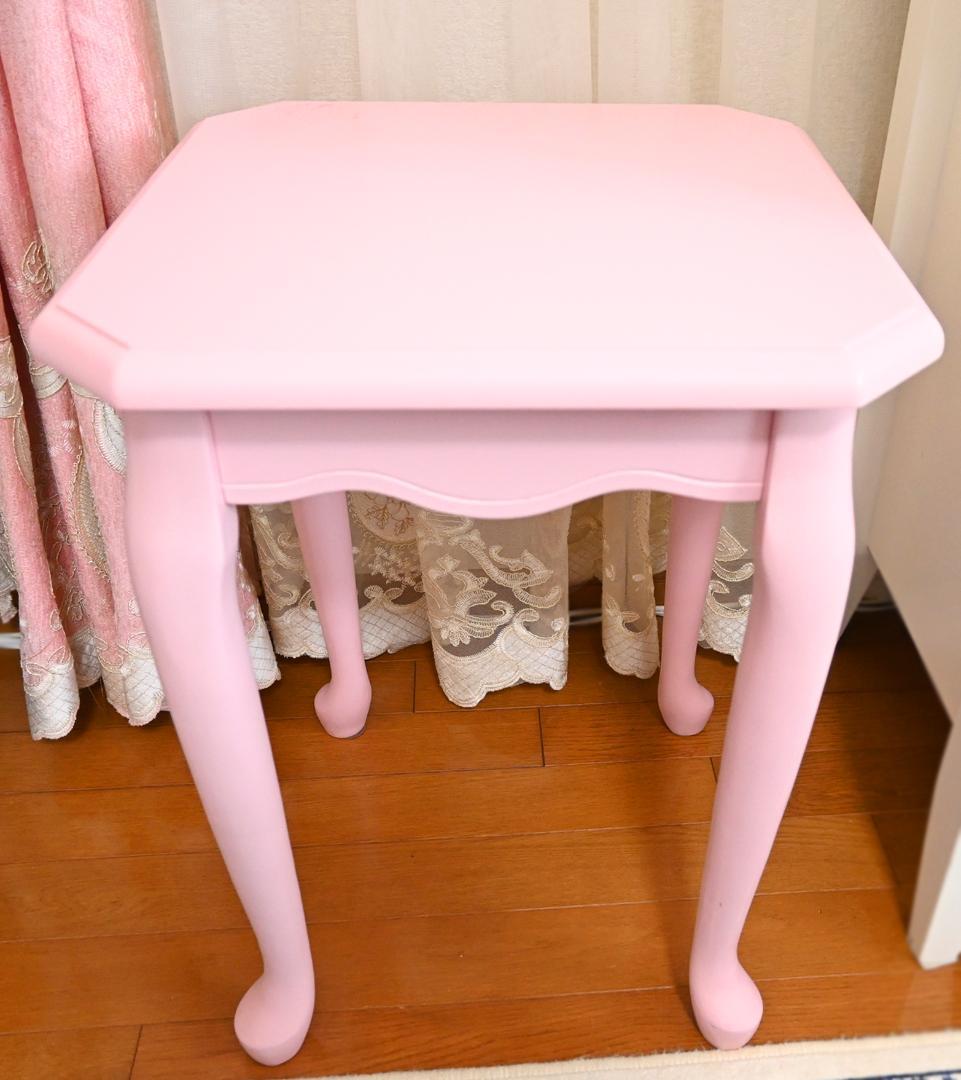 ✧猫脚サイドテーブル ロマンティック アンティーク風 ヨーロピアン クラシカル