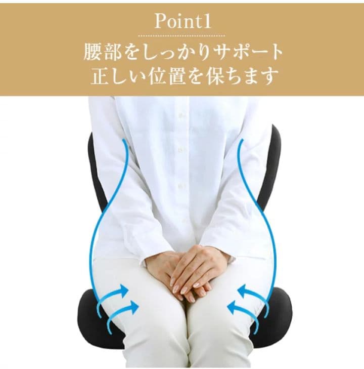SWANRU　スワンル　美姿勢　猫背　骨盤　腰痛　サポートシート　座るダイエット