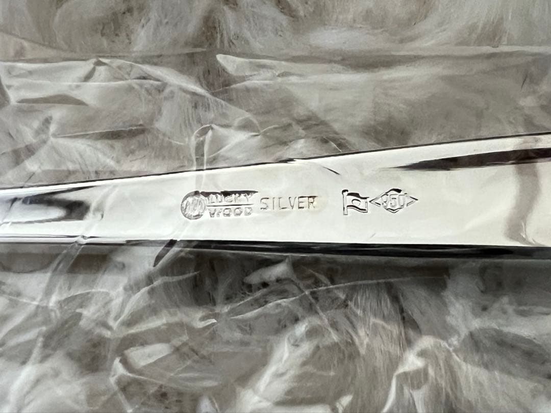 ラッキーウッド　カトラリー　ロッキンガム　スプーン《SILVER 950》※