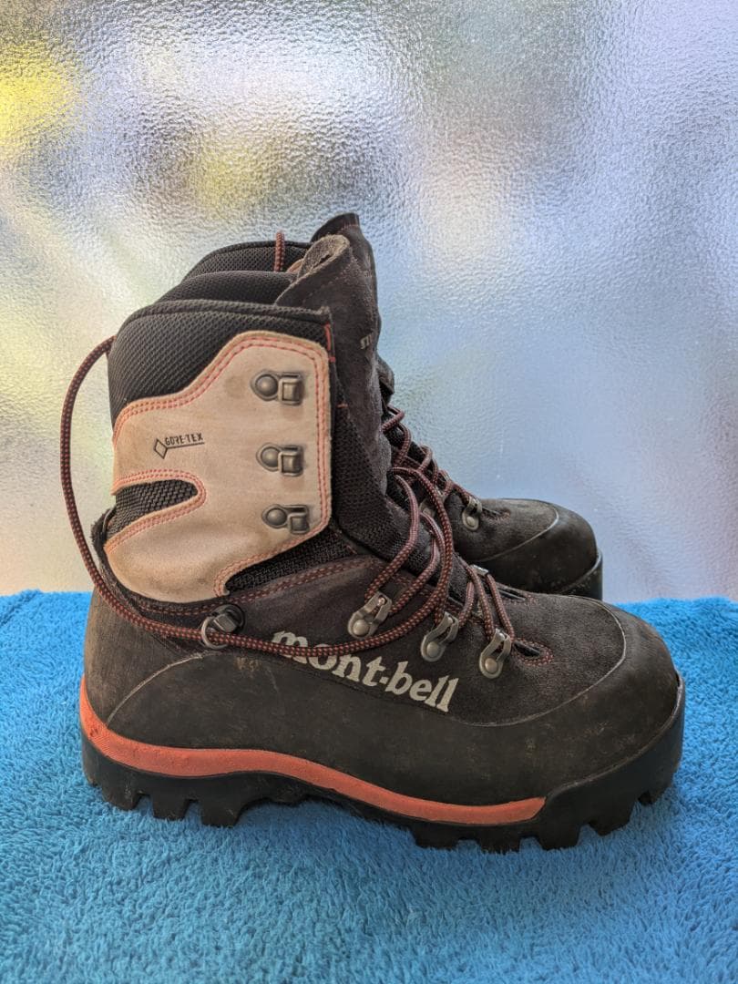 ★モンベル　プロテクションロガーブーツ　25.0★中古　チェンソーブーツ　林業