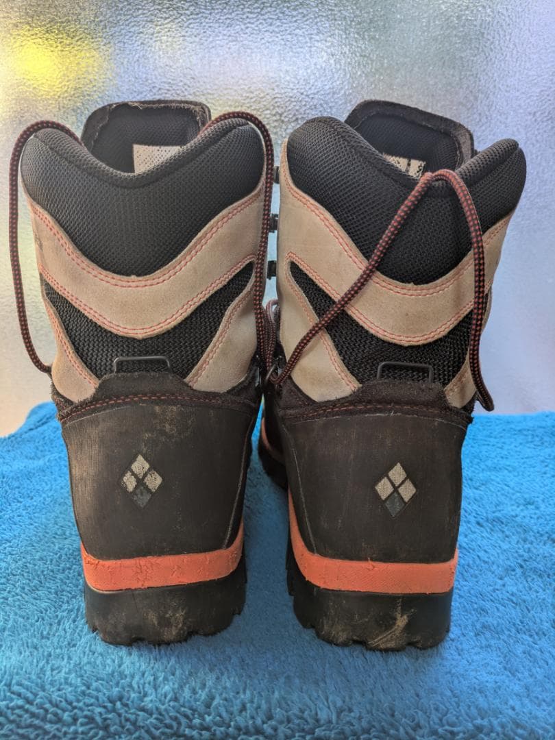 ★モンベル　プロテクションロガーブーツ　25.0★中古　チェンソーブーツ　林業