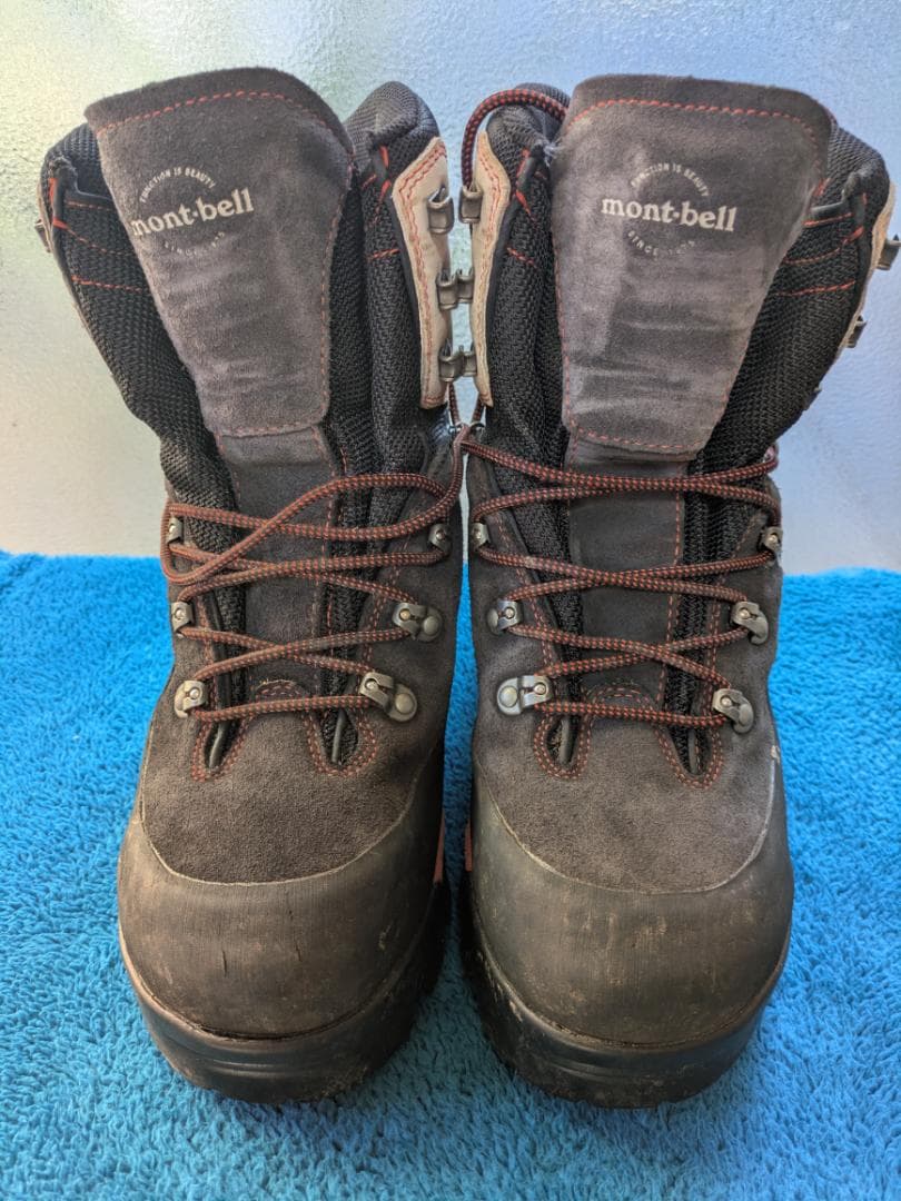 ★モンベル　プロテクションロガーブーツ　25.0★中古　チェンソーブーツ　林業