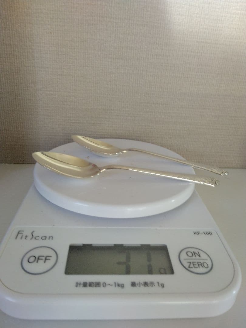 純銀　スプーン　ペア　二本