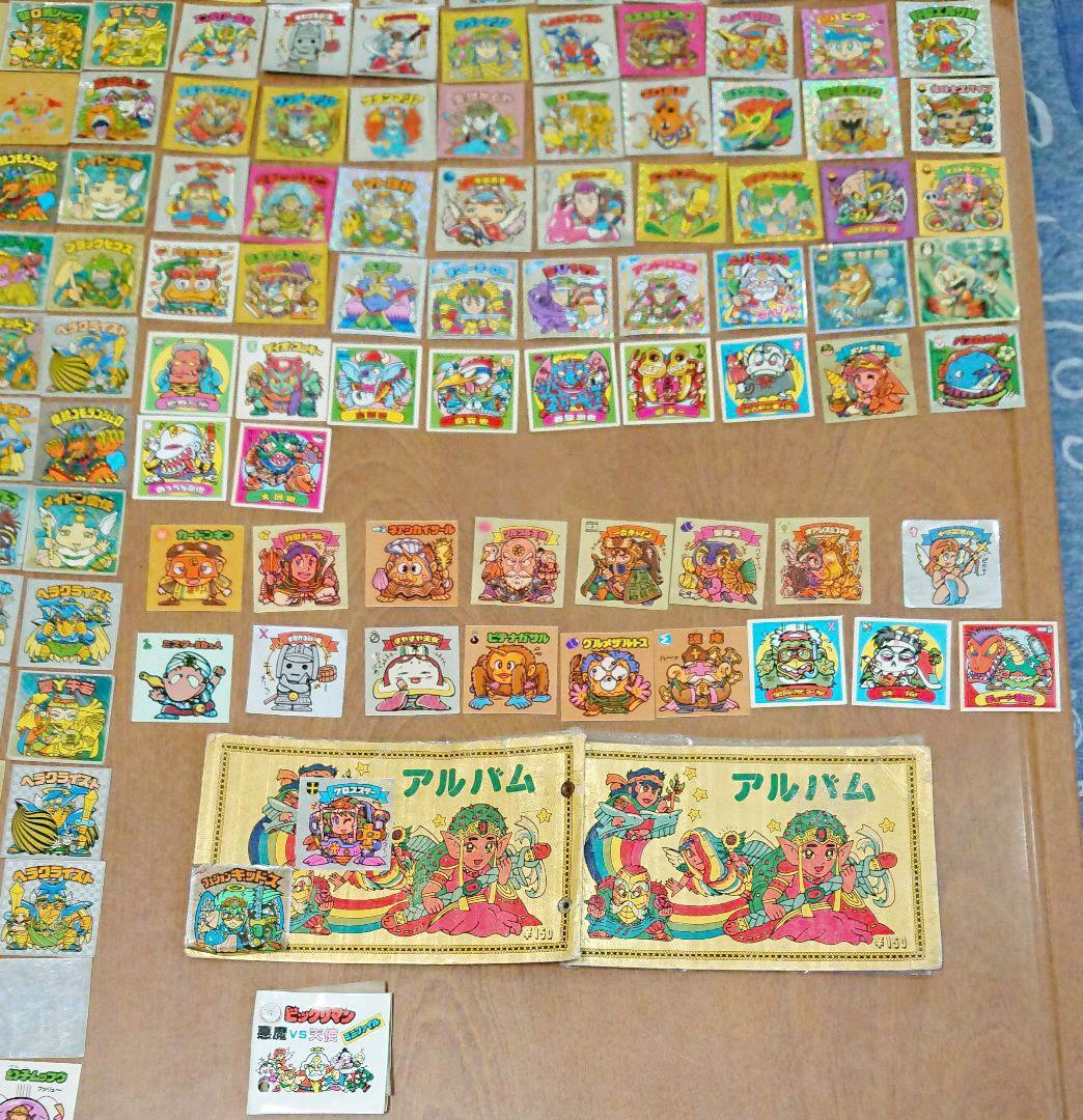 初代ビックリマンシールヘッド120枚以上、ホロ シリーズ 全種類 アイス