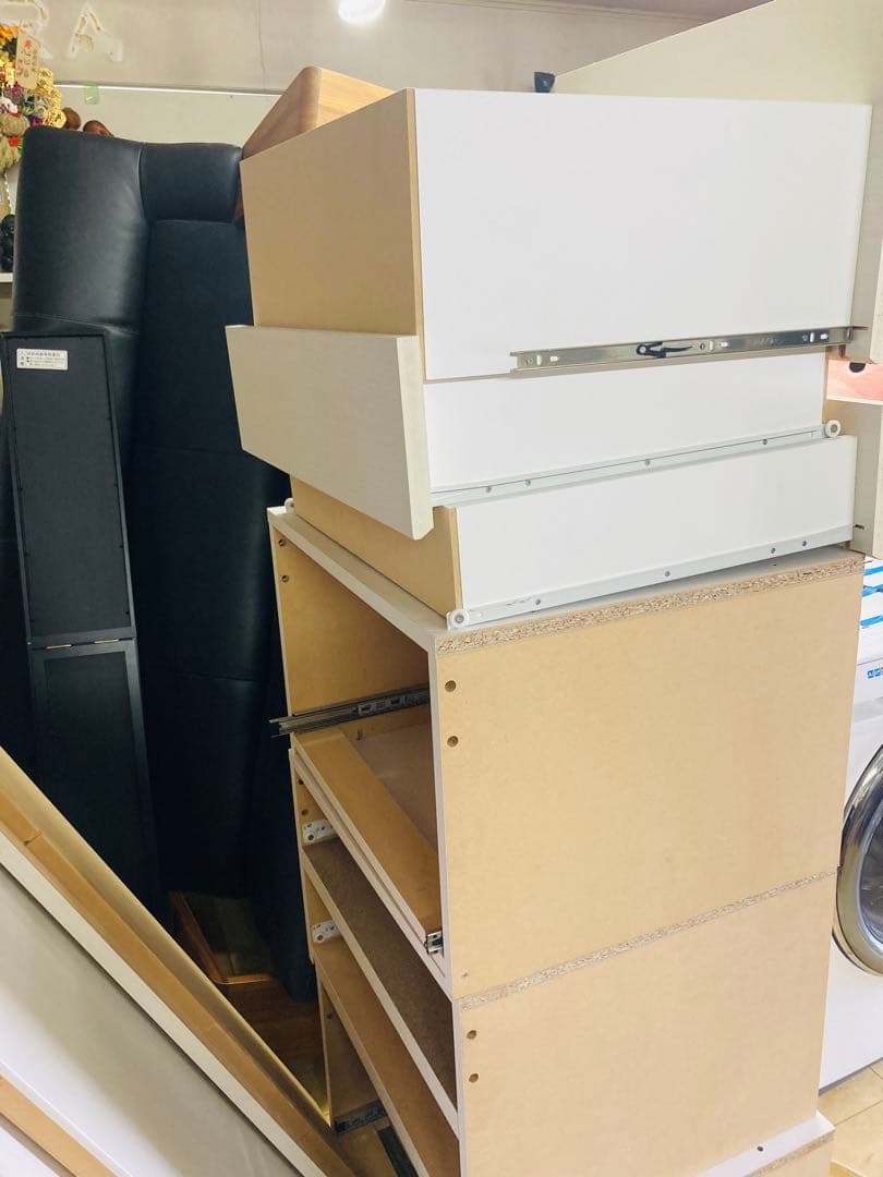 ニトリ セミダブルベッド フレーム 収納付き N-ジオT2 WW 40M-S