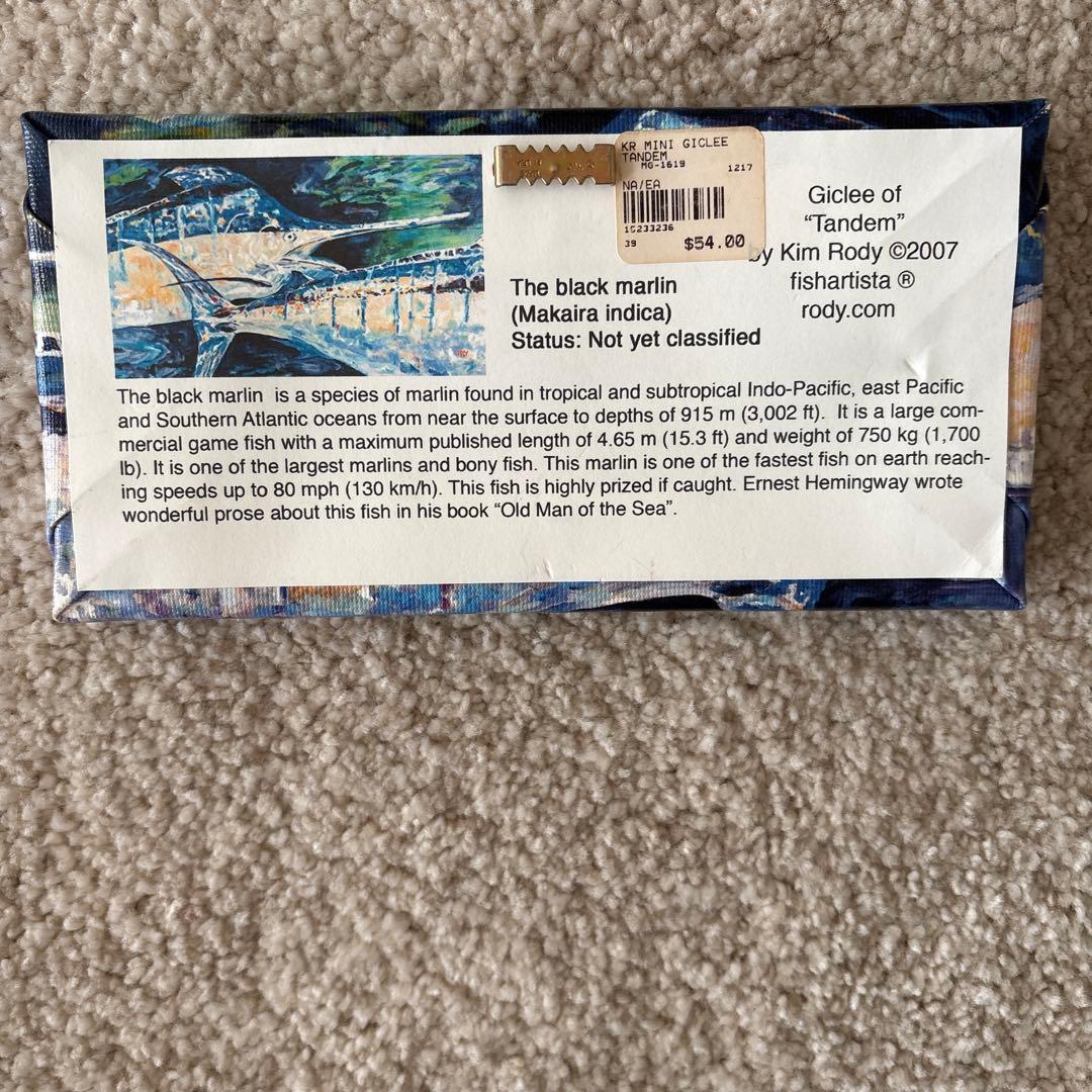 Hawaii アクリル画　ウミガメの油彩画3点セット