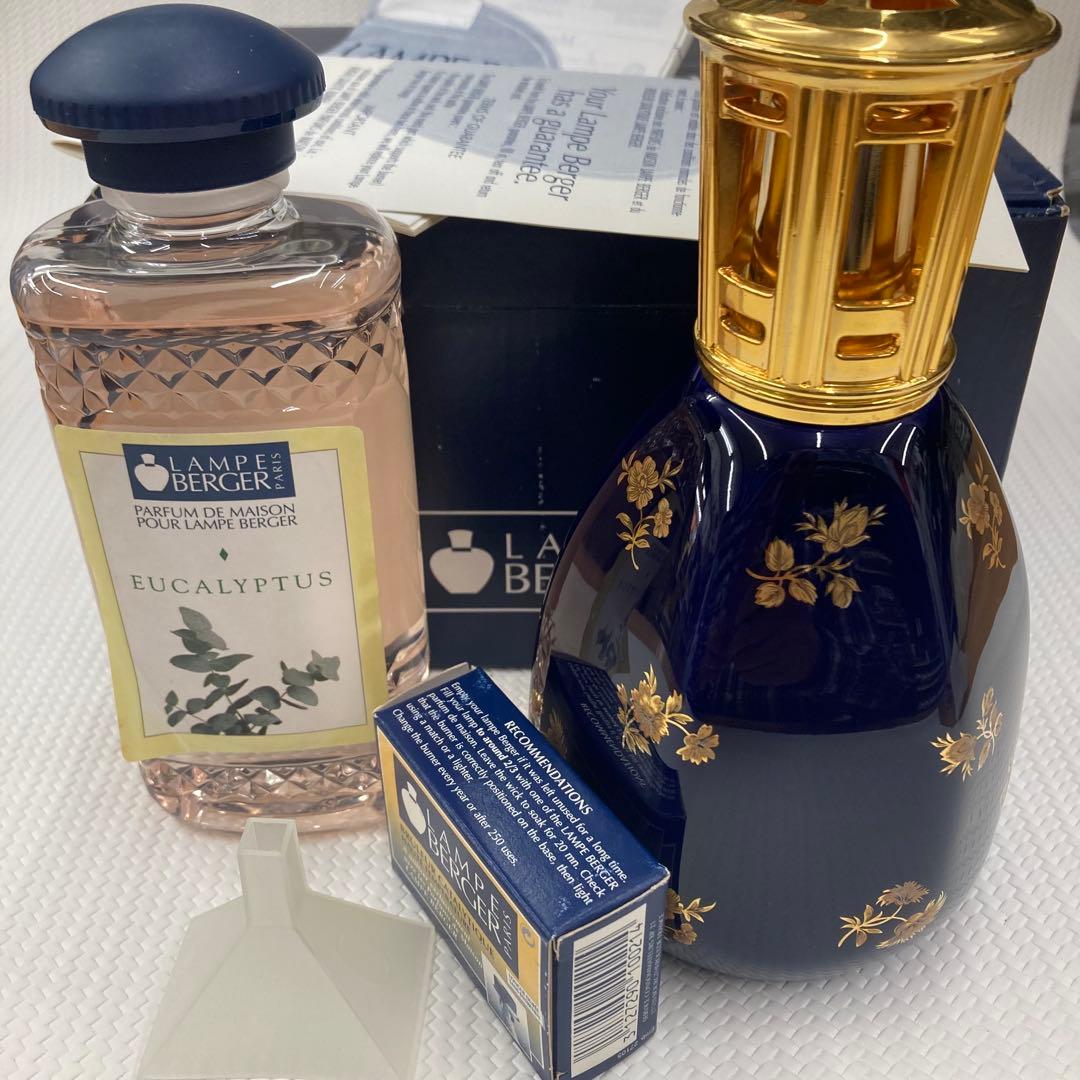 【激レア希少品】ランプべルジェ高級磁器製アロマランプセット/未使用品