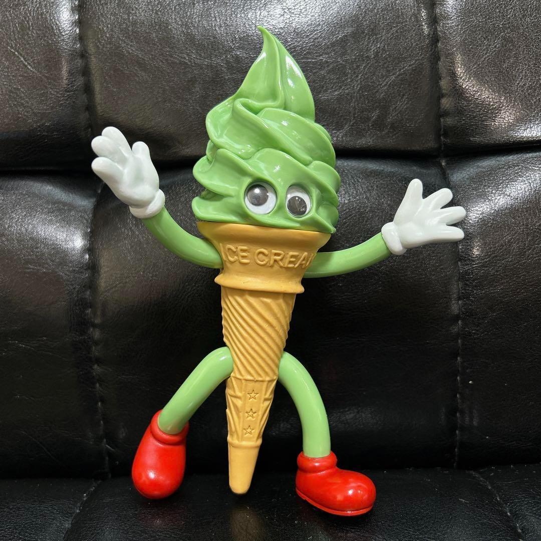 激レア アイスクリーム ソフビ フレーバーズ フィギュア 抹茶