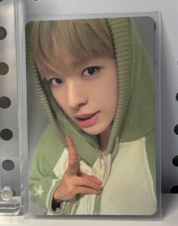 ユウシ NCT WISH ソウルコン ニットジップアップフーディー 特典