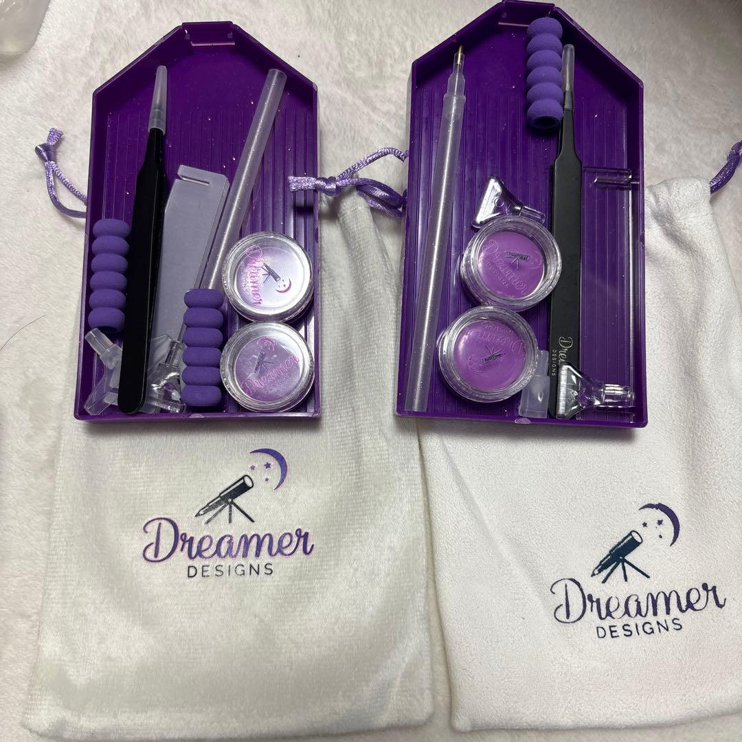 リカさん ダイヤモンドアート まとめて18個 ケース付き 訳あり