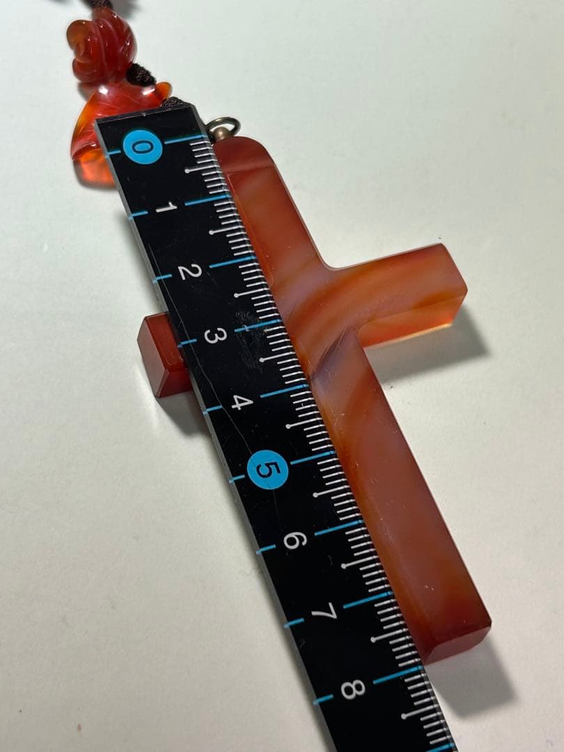 ジャンヌ・ダルク　ロザリオ　薔薇　天然石　カーネリアン　　ハンドメイド　瑪瑙