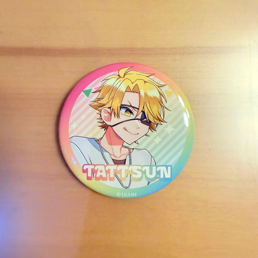 たっつん 】 等身 缶バッジカラフルピーチ ピーチパーティ アニメイト