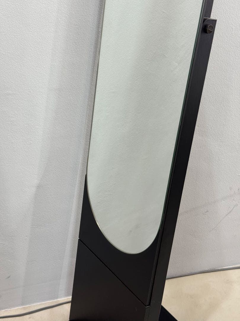 80's SHISEIDO スタンドミラー 姿見 スペースエイジ ポストモダン