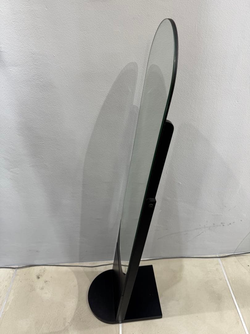 80's SHISEIDO スタンドミラー 姿見 スペースエイジ ポストモダン