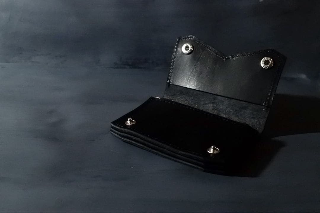 [オリジナル]W2 Tracker wallet ミニウォレット　ブラック