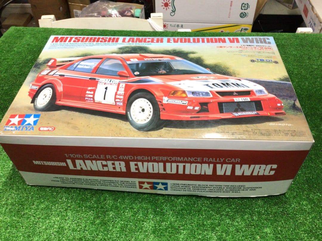 タミヤ 電動ラジコン TB-01 1/10 ボディ無し メカ付き 受信機付き