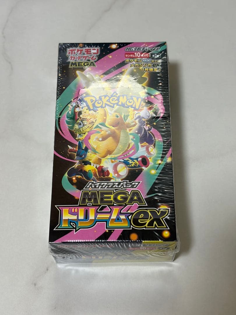 シュリンク付き】 MEGAドリームex 未開封ボックス - メルカリ