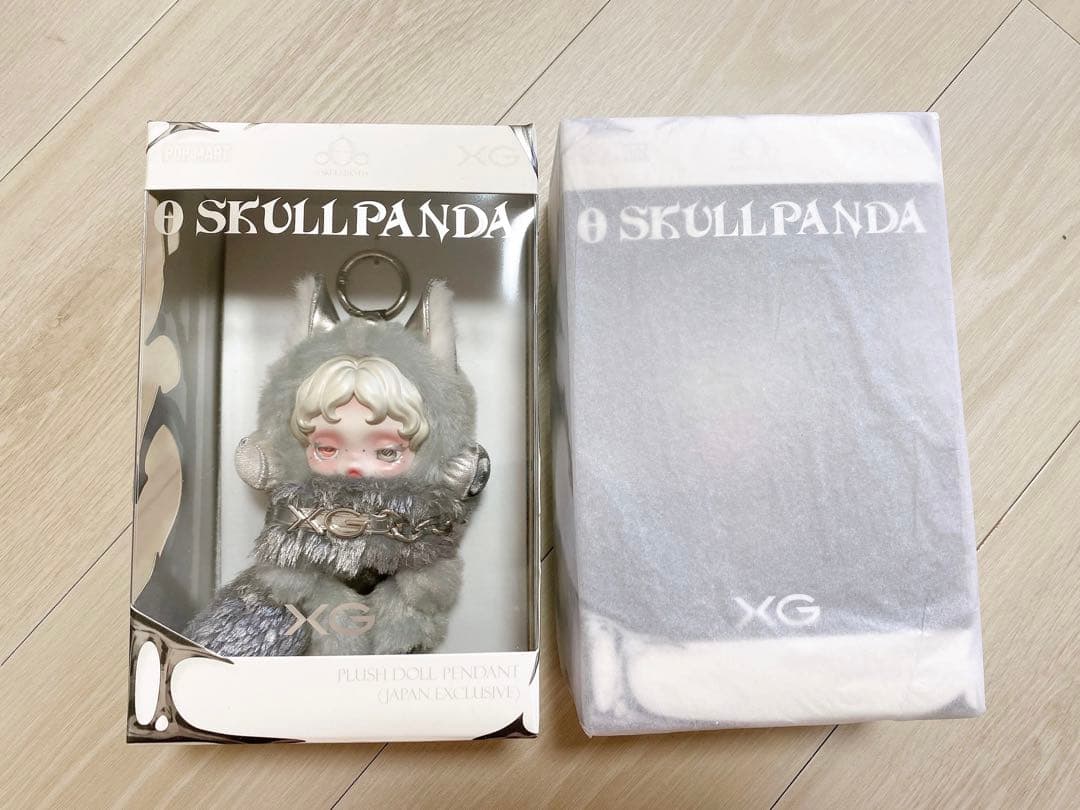 SKULLPANDA スカルパンダ XG ぬいぐるみキーホルダー 2点セット - メルカリ