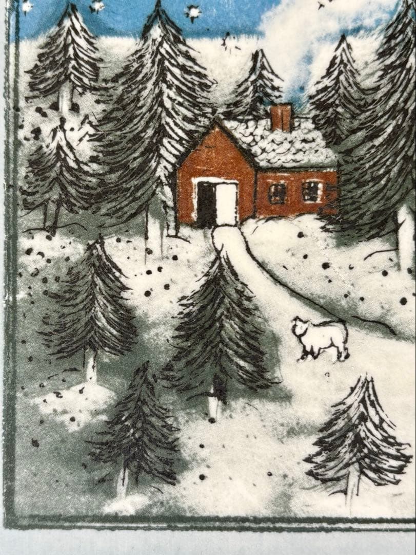 ARABIA ヘルヤ \"Mokki\" 陶板画