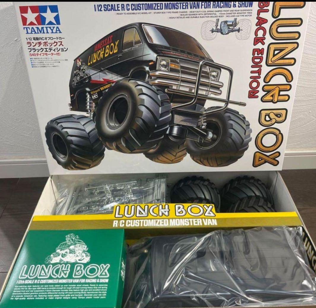 新品 1/12RC オフロードカー ランチボックス ブラックエディション
