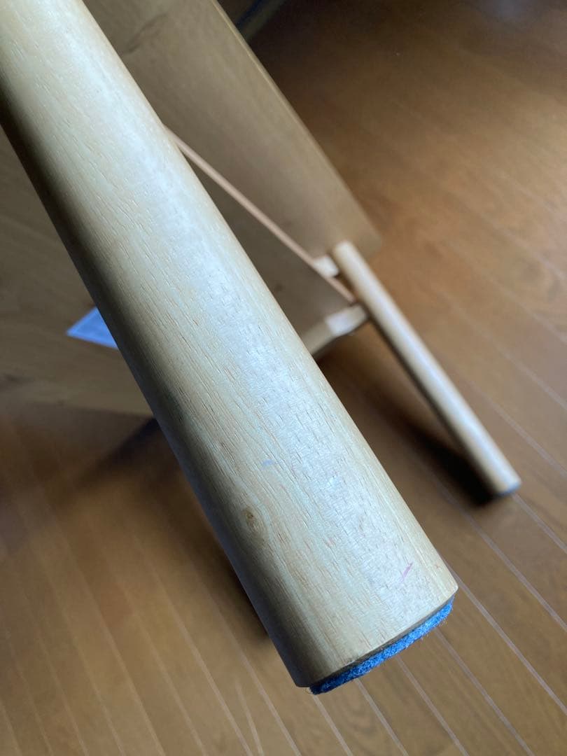 無印良品/MUJI 木製ミドルテーブル・オーク材 ナチュラル　ローテーブル