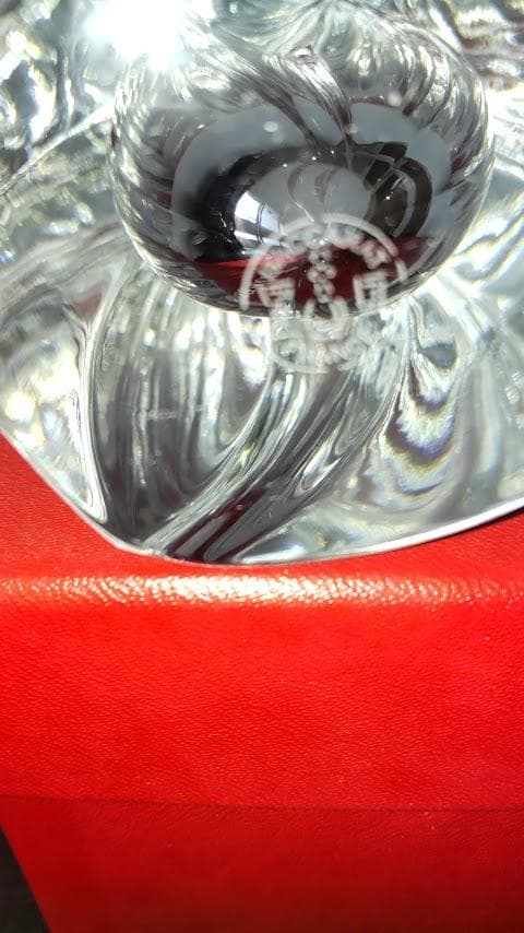 未使用Baccarat バカラクリスタル花瓶 約19cm 元箱付き