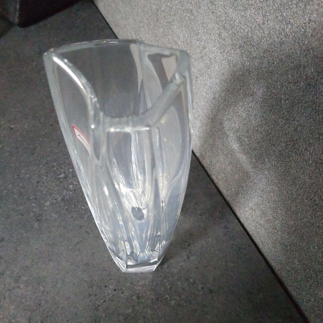 未使用Baccarat バカラクリスタル花瓶 約19cm 元箱付き
