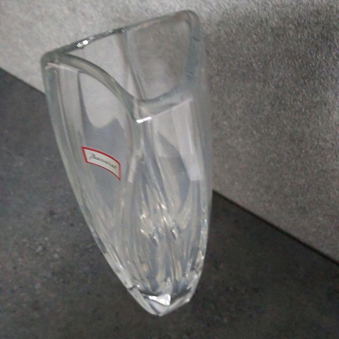 未使用Baccarat バカラクリスタル花瓶 約19cm 元箱付き