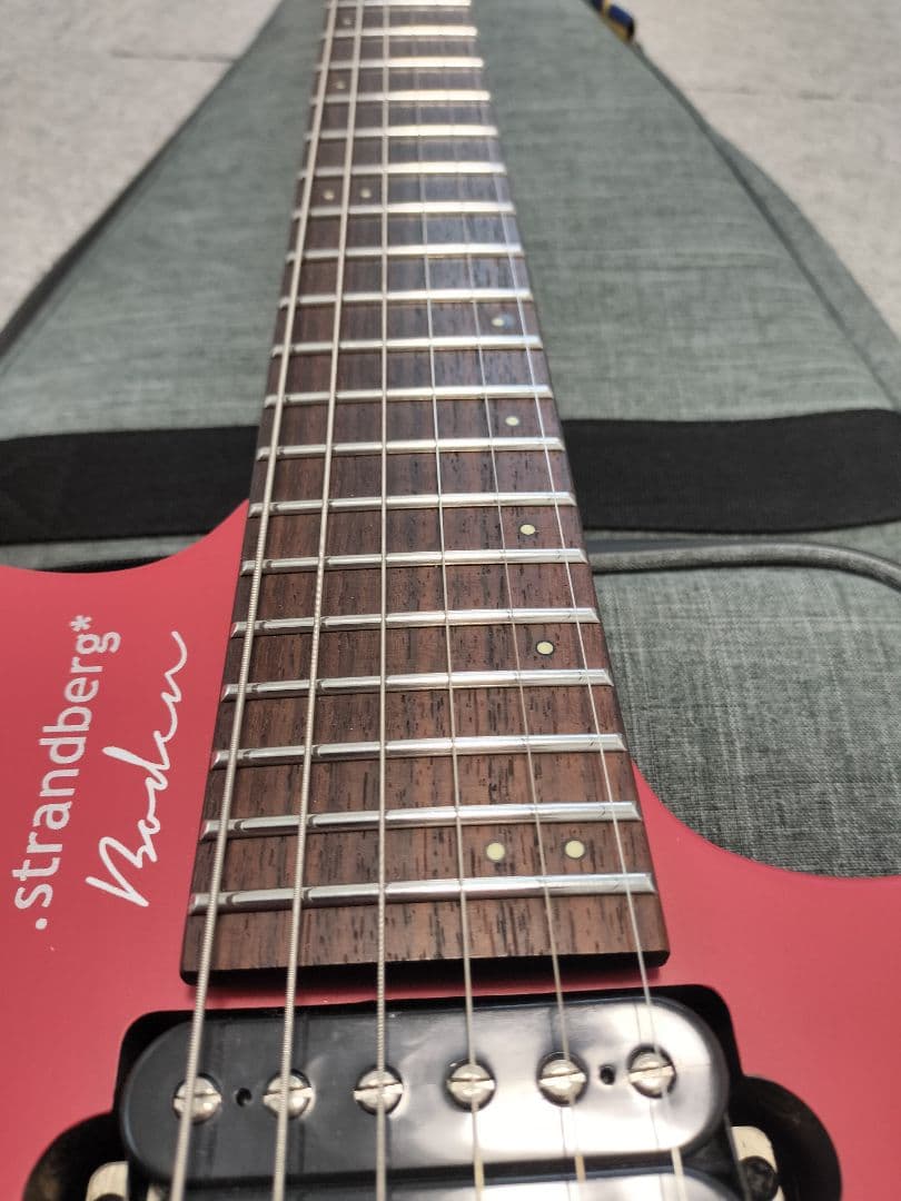 strandberg boden essential エレキギター レッド - メルカリ