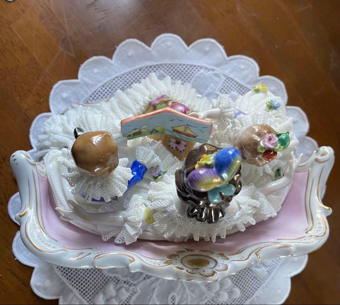 【ご確認】ドレスデン　レースドール　フォルクシュテット釜